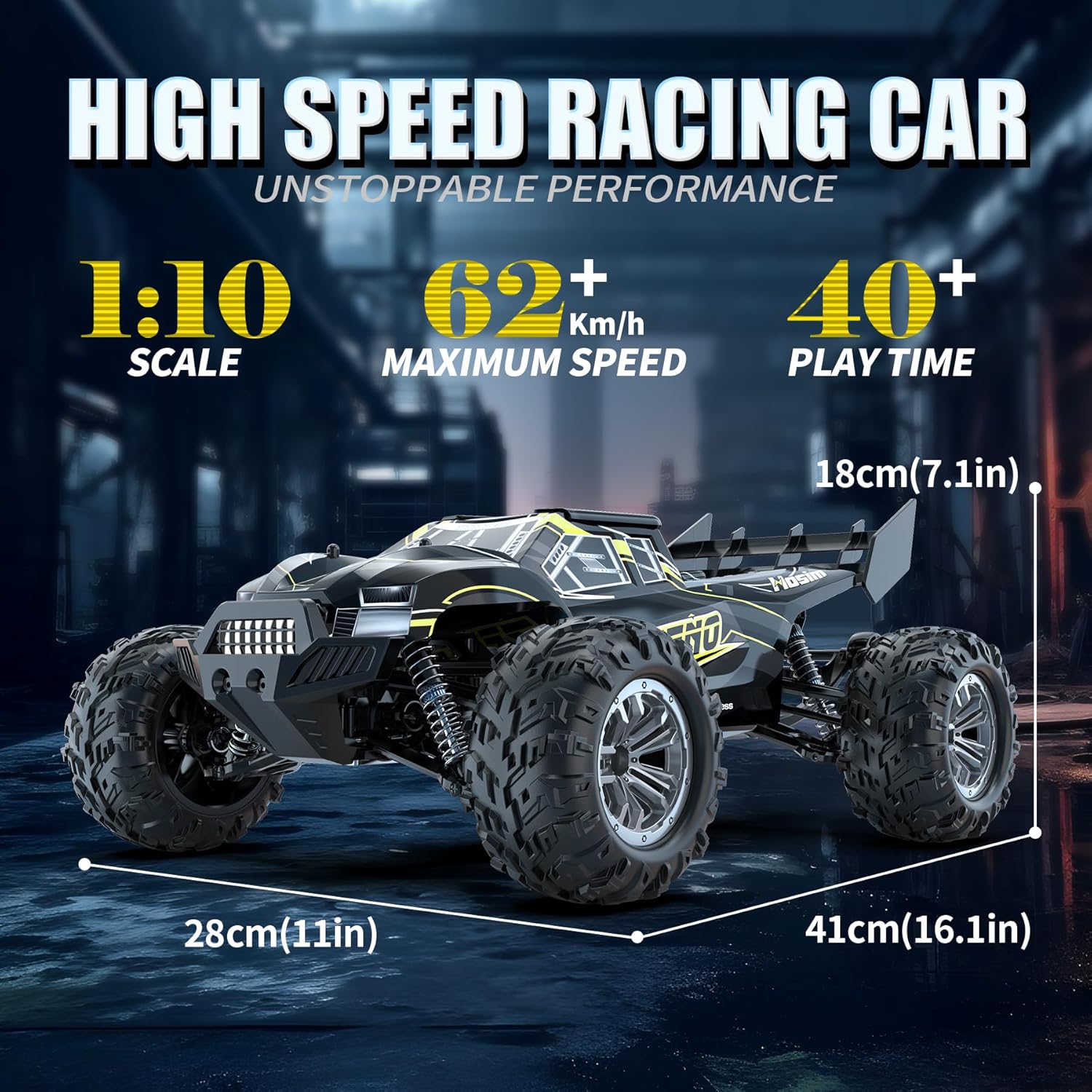1:10 Scale Brushless High Speed Rc Car T6144
