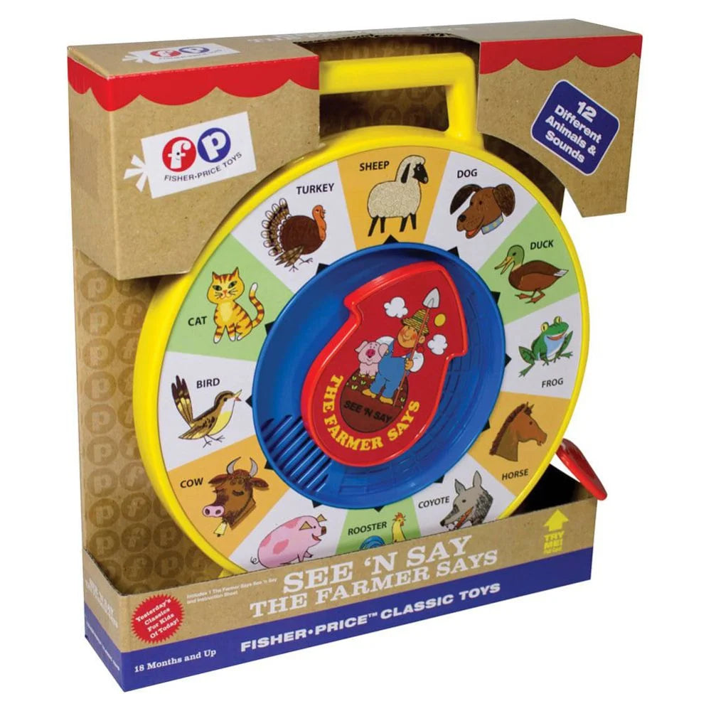 Classic Farmer Says See 'n Say Preschool Toy K932