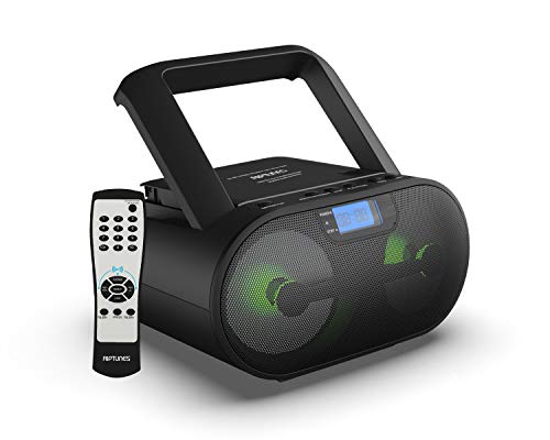 Pink Portable CD Player Boombox with Bluetooth K47328