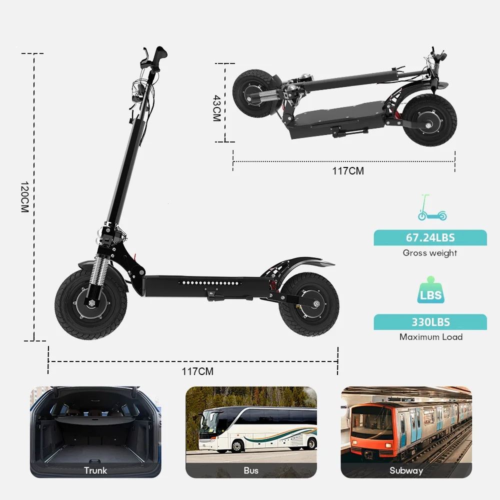 60V 2600W Dual Motors Electric Scooter N8452
