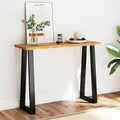 Solid Wood Acacia Console Table with Live Edge R7324