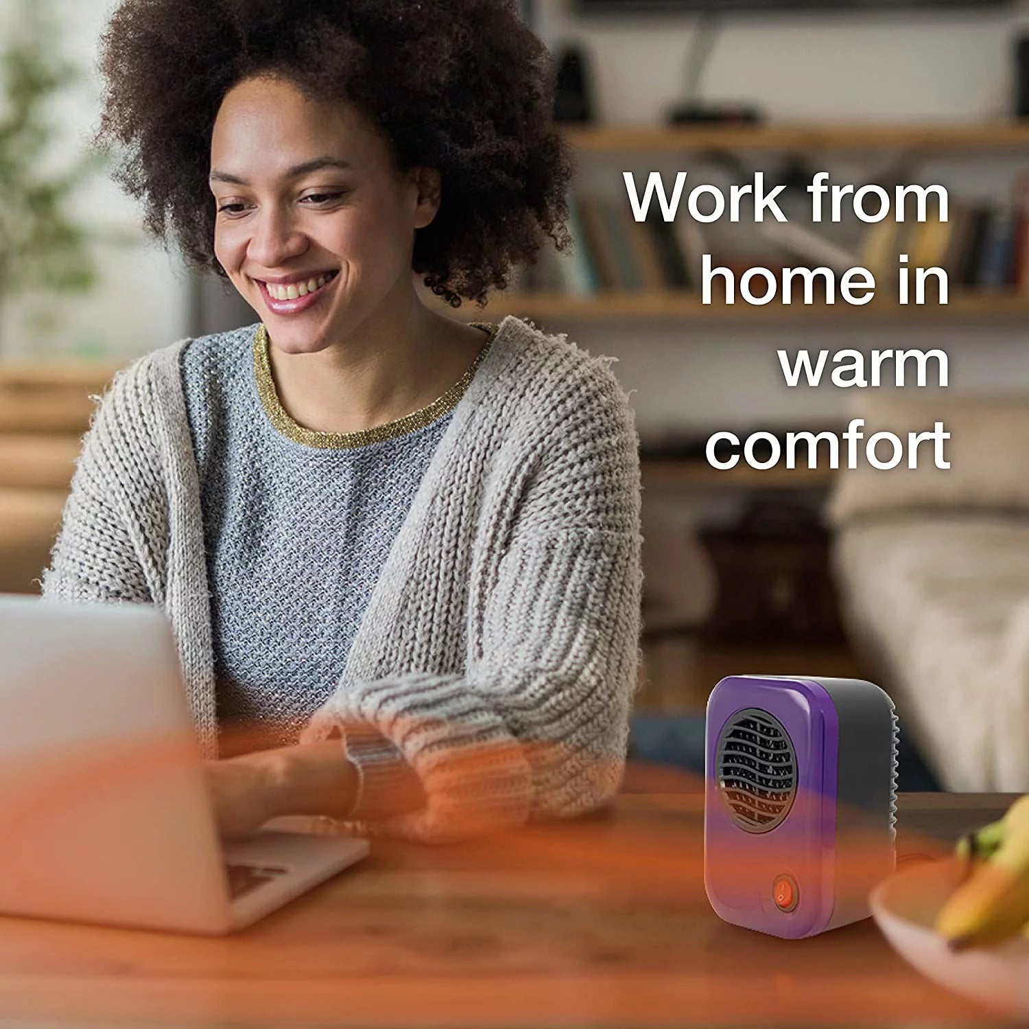 Purple Mini Space Heater L51717