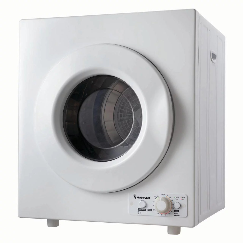 White Compact Electric Dryer U344
