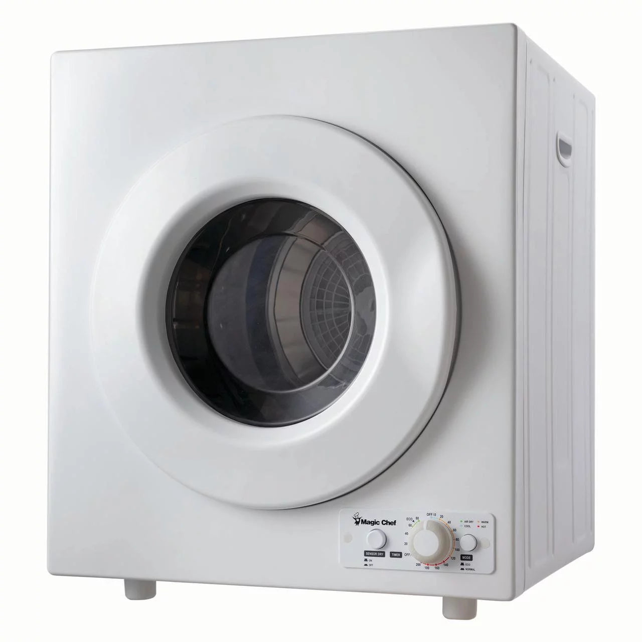 White Compact Electric Dryer U344