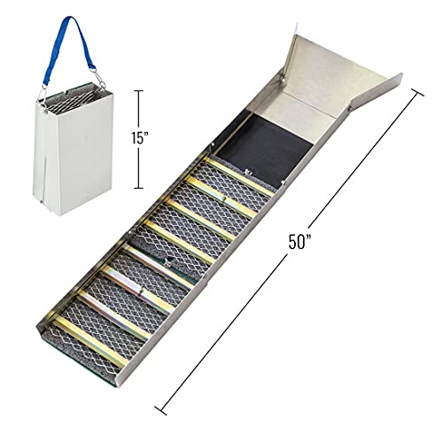 50" Folding Sluice Box with Backpack Gold Prospecting Kit C2098