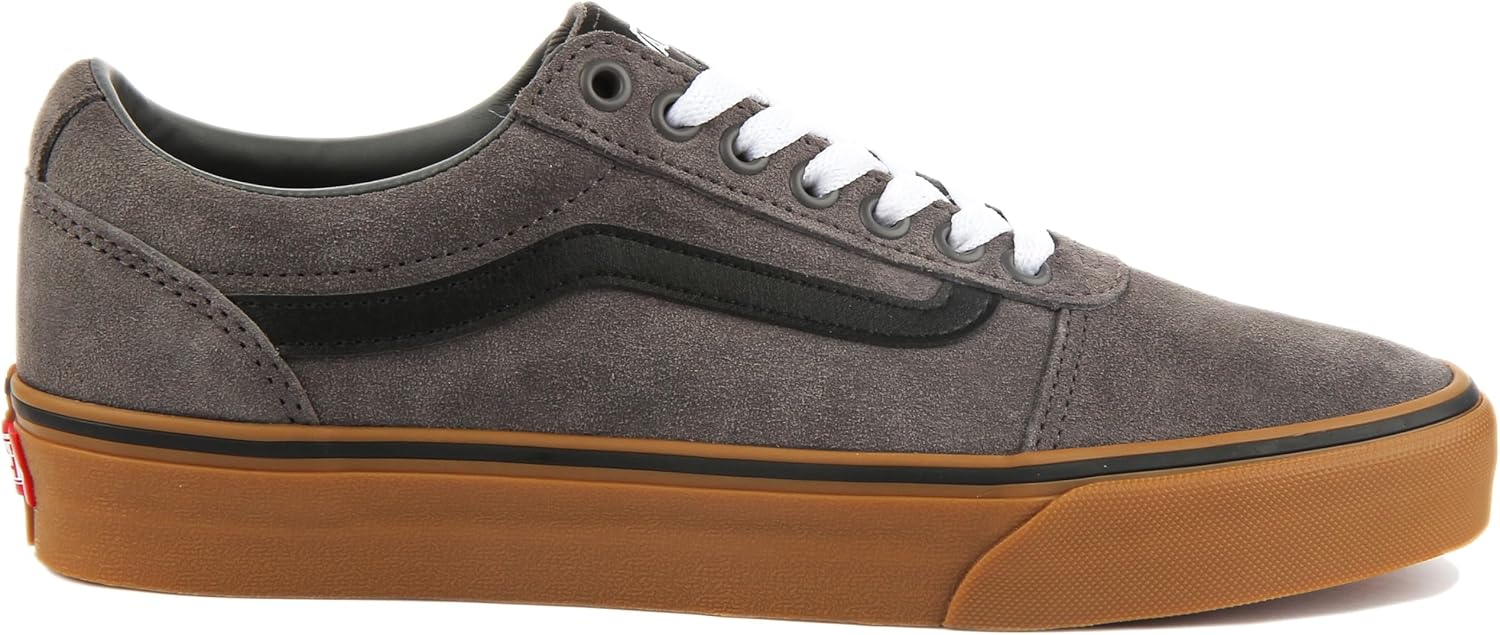 Suede Pewter Gum Low-top Sneaker O34180