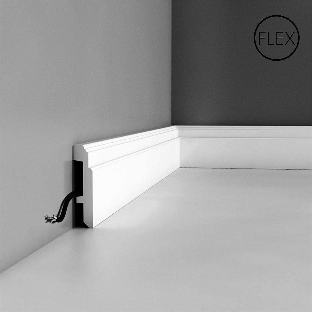 Flexible Baseboard Moulding 4-1/4in H x 78-3/4in Long K7714