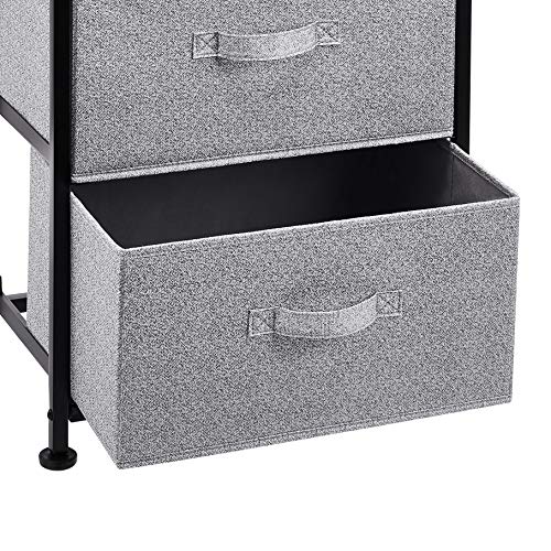 White 4-Drawer Fabric Storage Organizer Unit S620