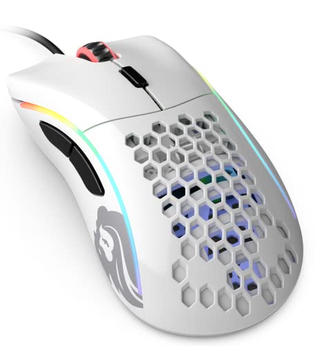 Matte White 68g Ergonomic Gaming Mouse N5914