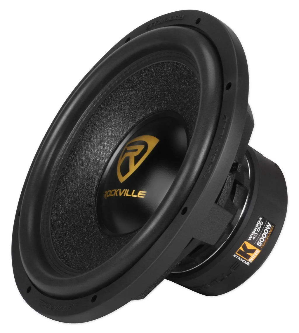 15" 10,000w Car Audio Subwoofers with Sealed Sub Box Enclosure F9397