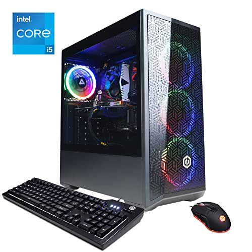 Intel Core i5-11400F 2.6GHz 8GB DDR4 GeForce RTX 2060 6GB 500GB NVMe SSD Gaming PC E21361