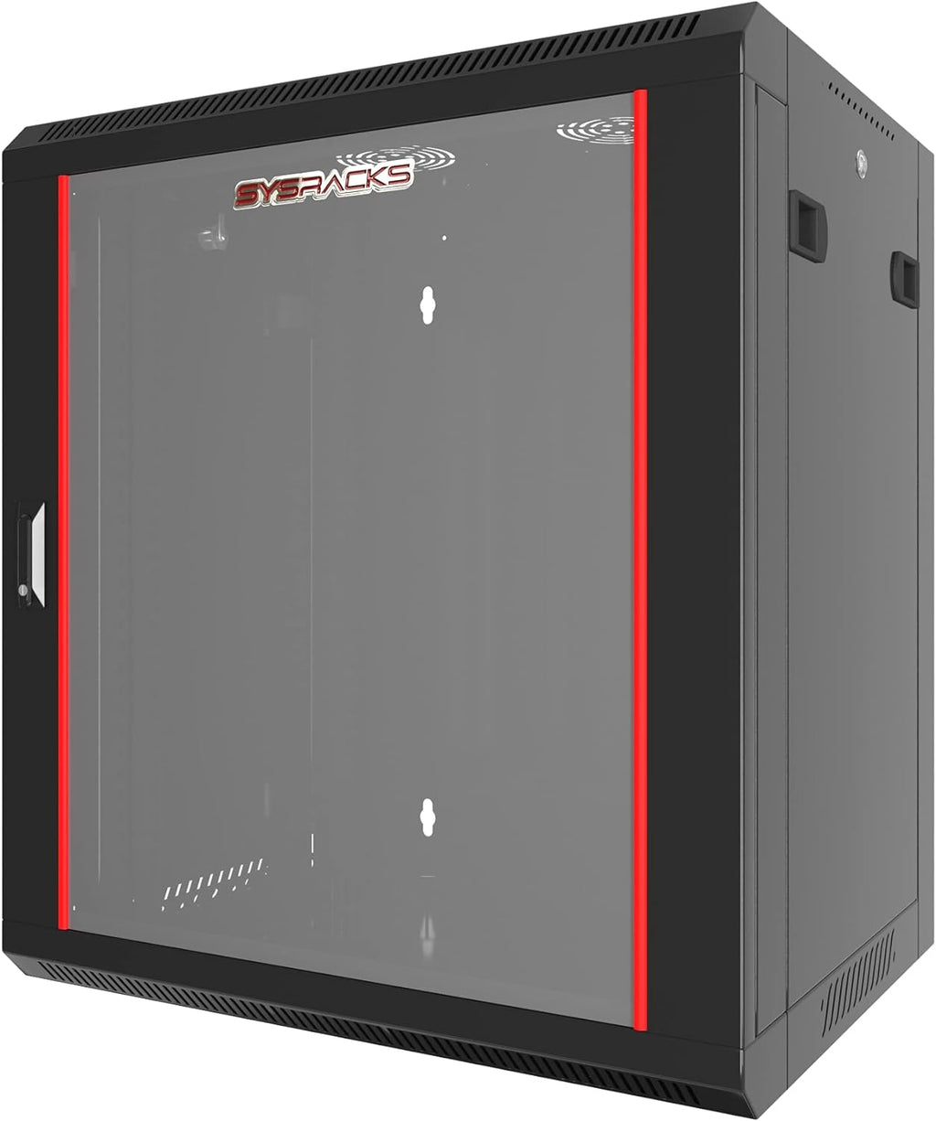 12U 24-Inch Depth Locking Server Cabinet E42890