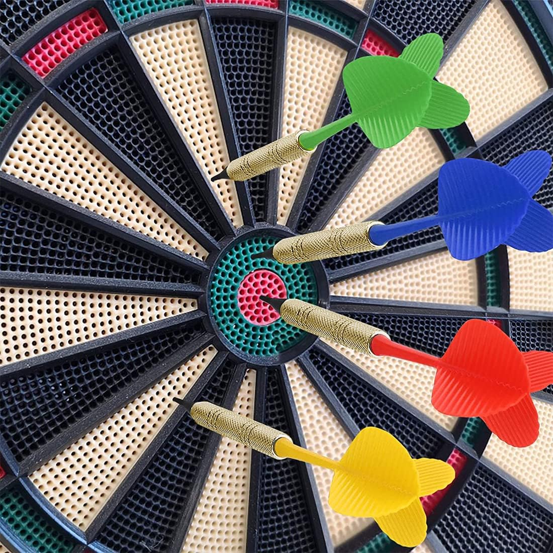 12 Pcs Dart with Plastic Soft Tip Points E569036