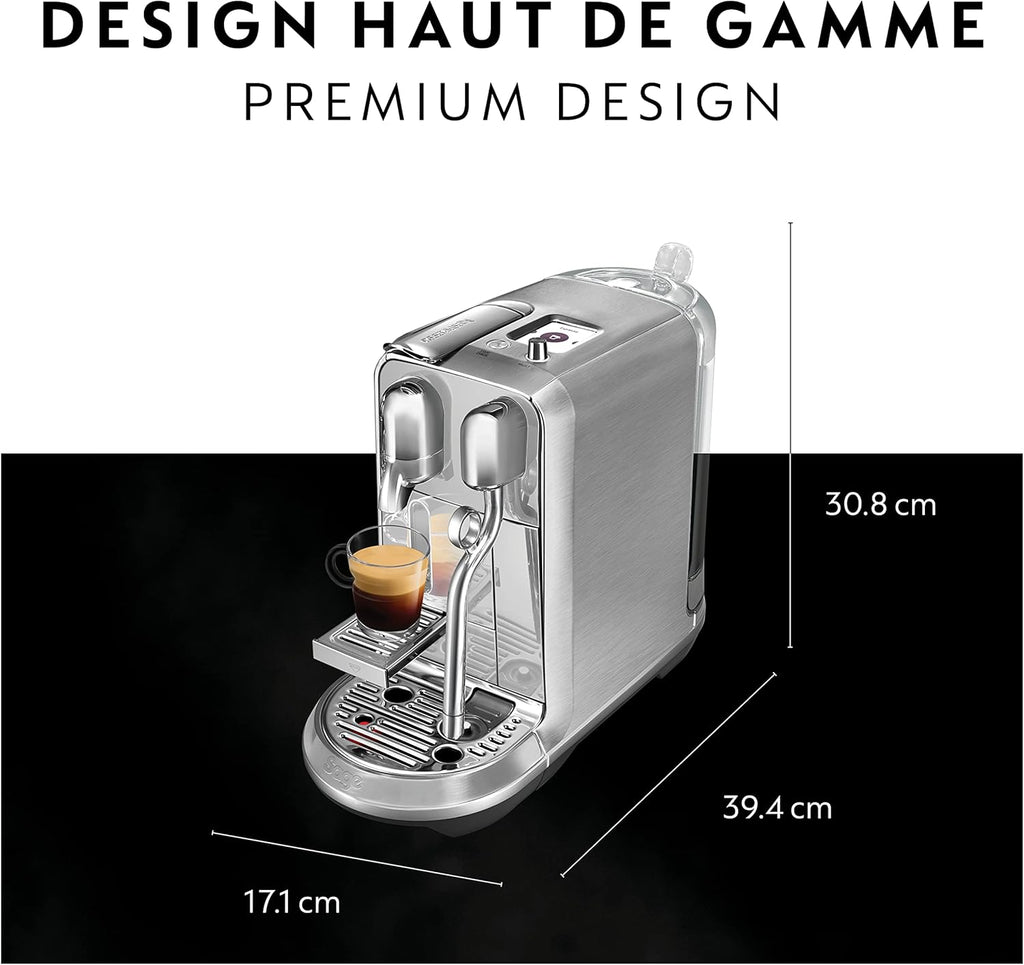 Brushed Stainless Steel Espresso Machine Z70474