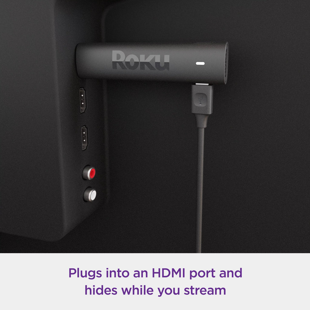 Roku Streaming Stick 4K Streaming Device with Voice Remote P289345