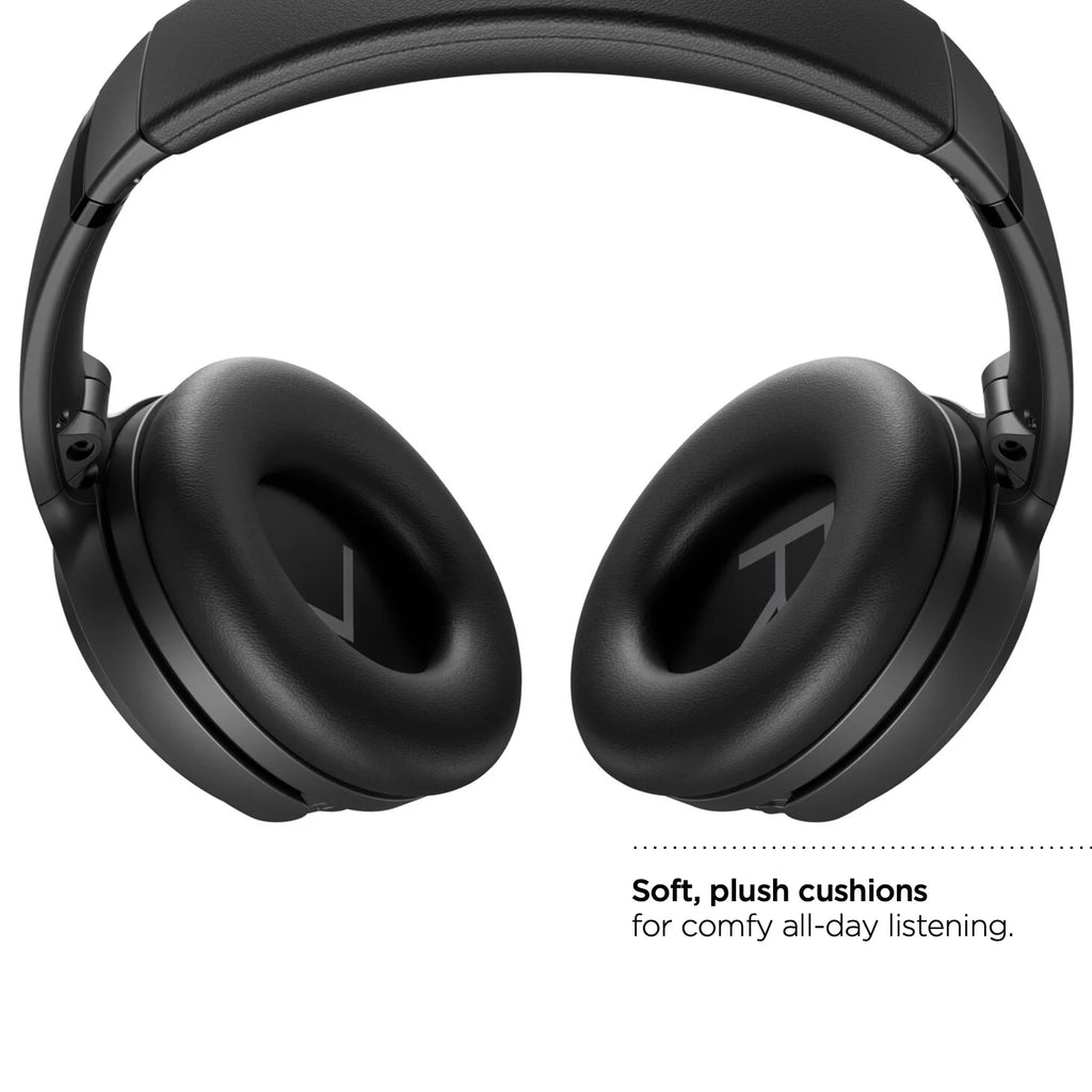 Black Noise Cancelling Over-Ear Wireless Bluetooth Headphones U1229