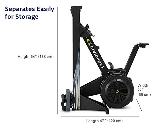 Indoor Rowing Machine with PM5 Monitor, Adjustable Air Resistance M13608