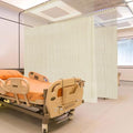 Blue 1 Panel 15ft Wide x 8ft Tall Medical Privacy Curtain E24539