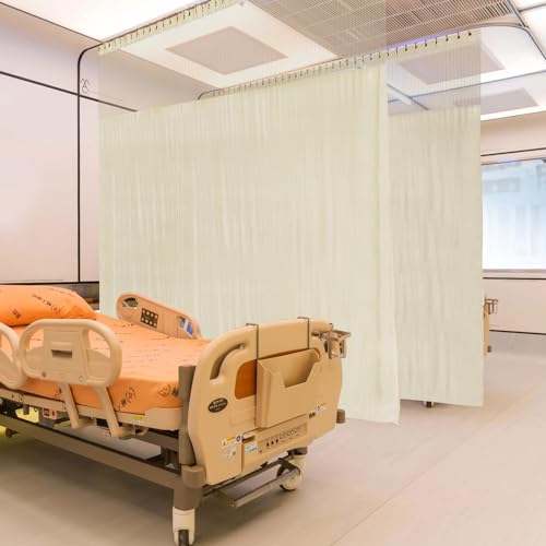 Blue 1 Panel 15ft Wide x 8ft Tall Medical Privacy Curtain E24539