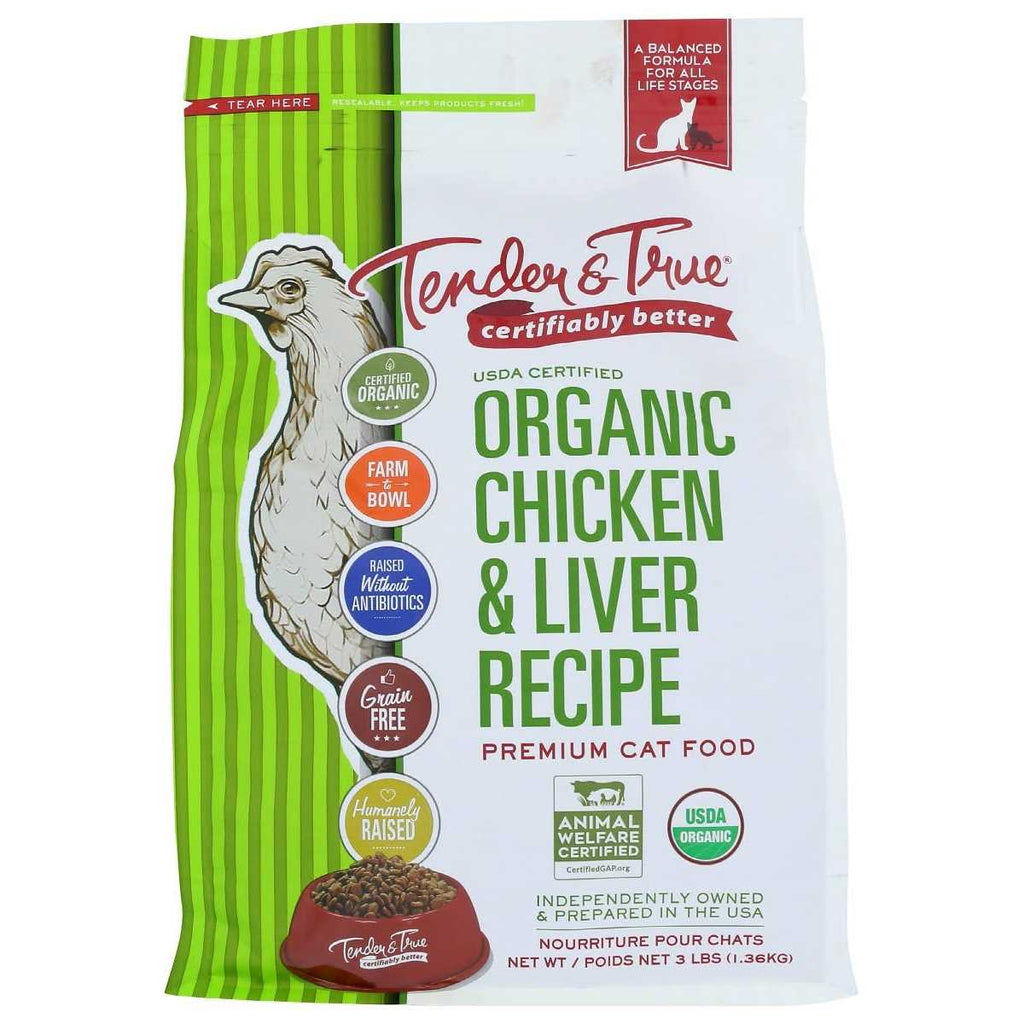 Organic Chicken & Liver Recipe Cat Food S97282