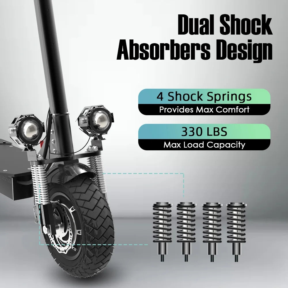 60V 2600W Dual Motors Electric Scooter N8452
