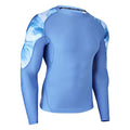 Men's Long Sleeves UPF 50+ Compression Swim Shirts F613913