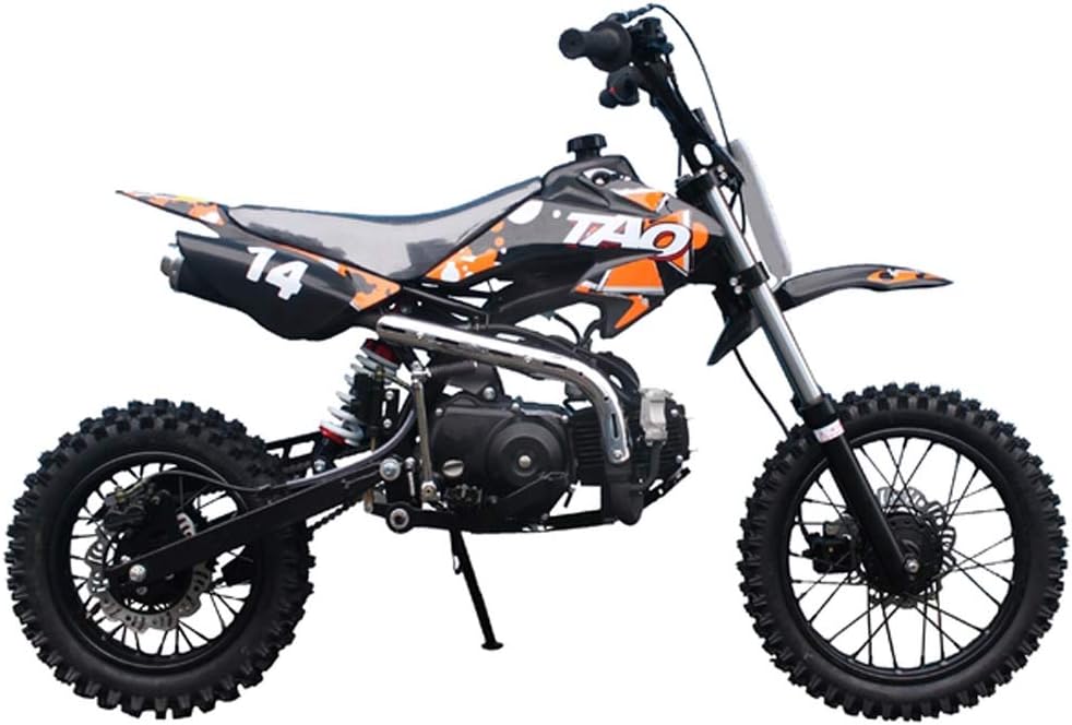 110cc Dirt Bike Pitbike with Gloves, Goggle and Handgrip (Black) I84640
