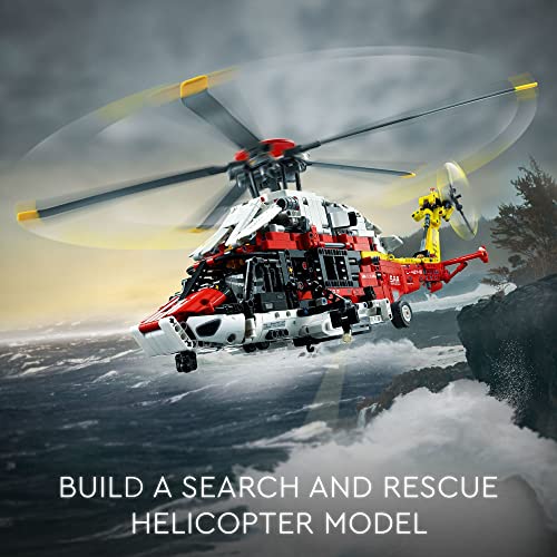 LEGO Technic Airbus H175 Rescue Helicopter Building Toy Set (2,001 Pieces) B265
