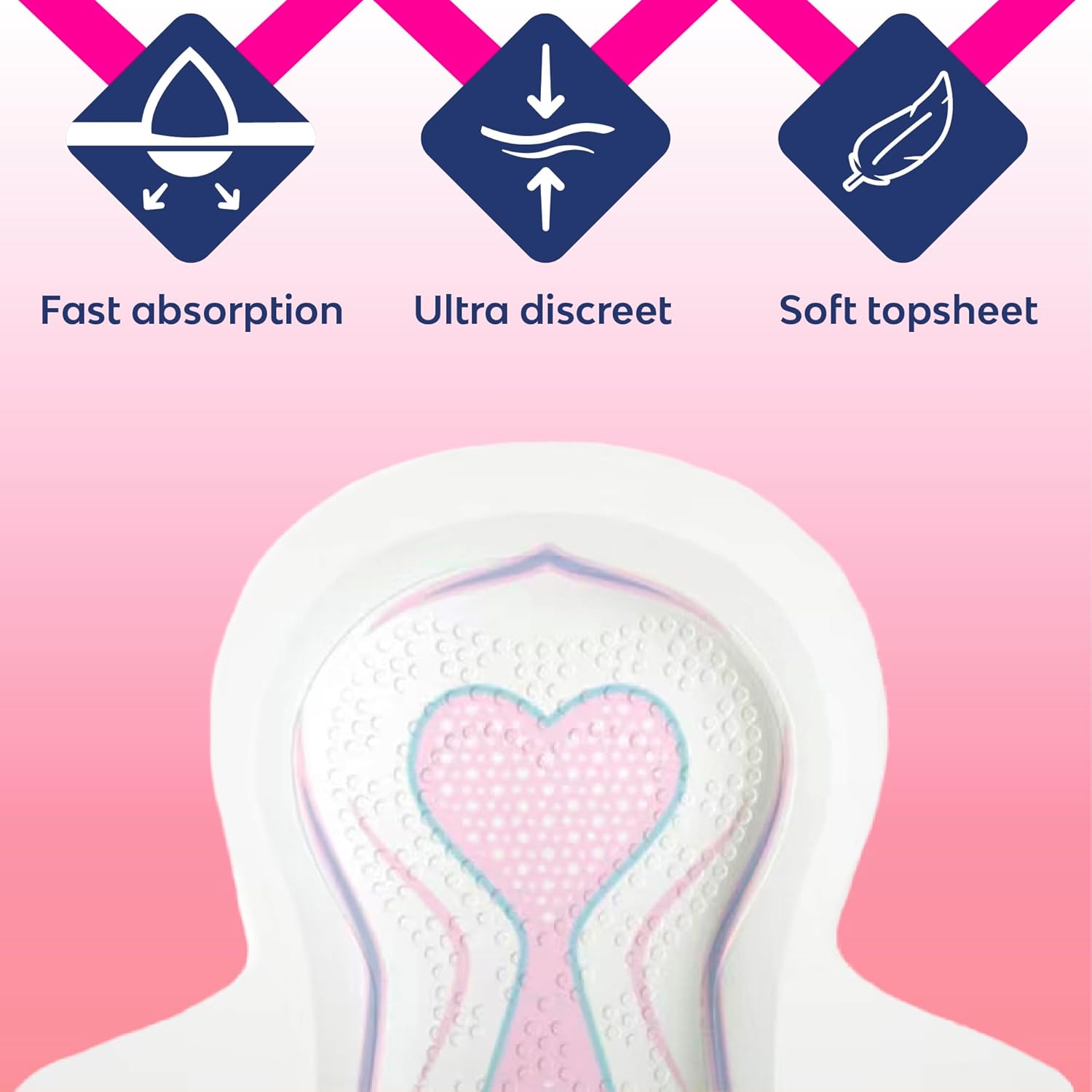 72 Count Ultra Thin Pads with Wings R93494