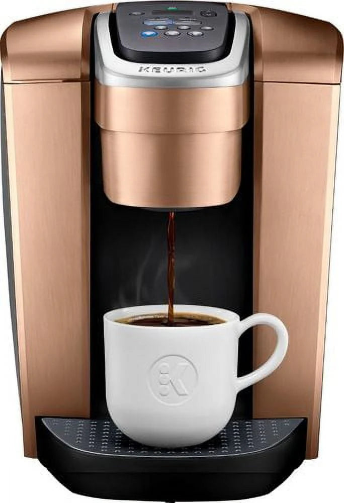 Brushed Copper Single-Serve K-Cup Pod Coffee Maker O242809