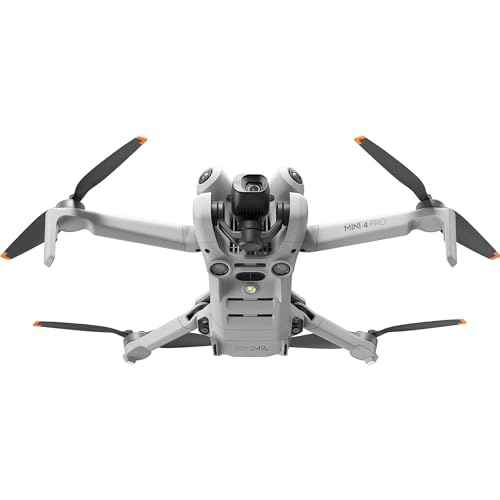 DJI Mini 4 Pro Drone Fly More Combo with RC 2 Controller, Folding Drone with 4K Video, Under 249g, 34 Mins Flight Time, 3 Batteries Bundle with 128GB Memory Card W230456