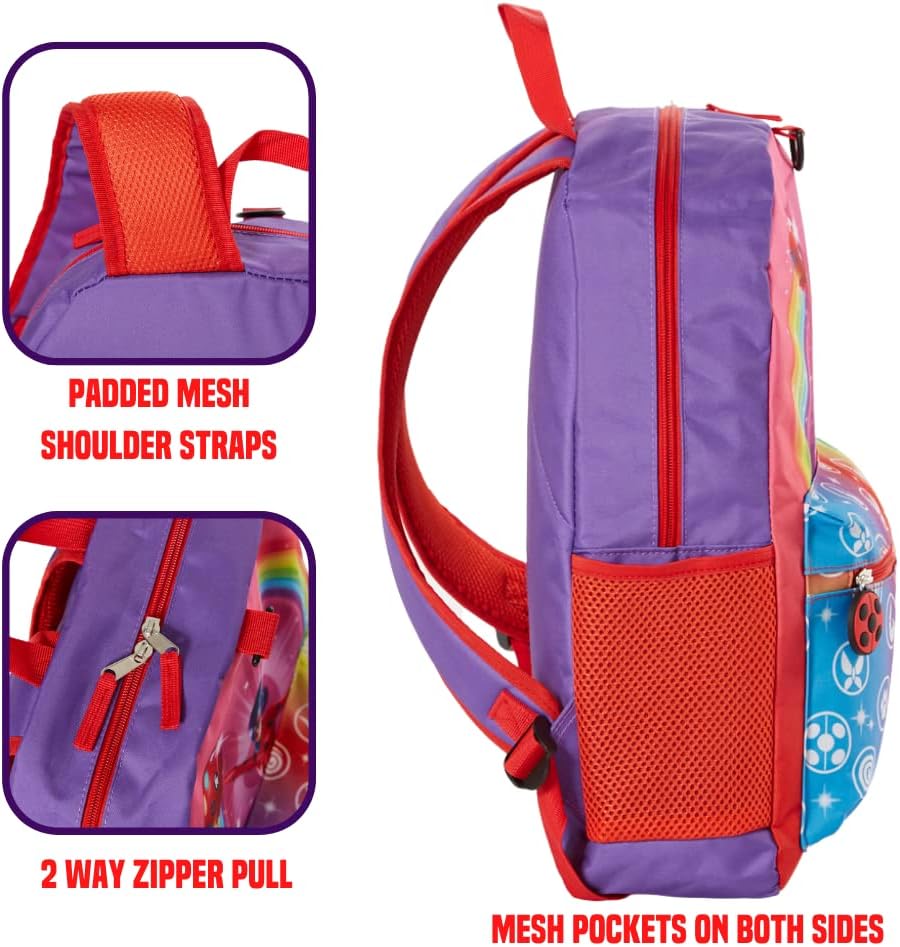 16 inch 5 Piece Backpack Set with Lunch Bag R133