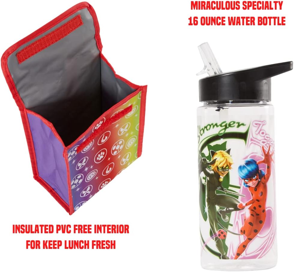 16 inch 5 Piece Backpack Set with Lunch Bag R133