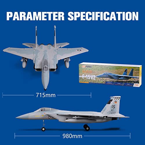 64mm Ducted Fan EDF Sport Jet Remote Control Plane E29581