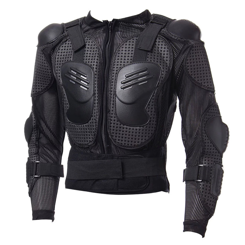 Full Body Motorcycle Riding Jacket with Armor Spine Shoulder Chest Protection J16601