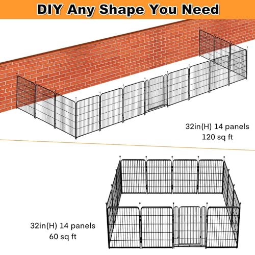 12 Panels No Dig Garden Fence Z569707
