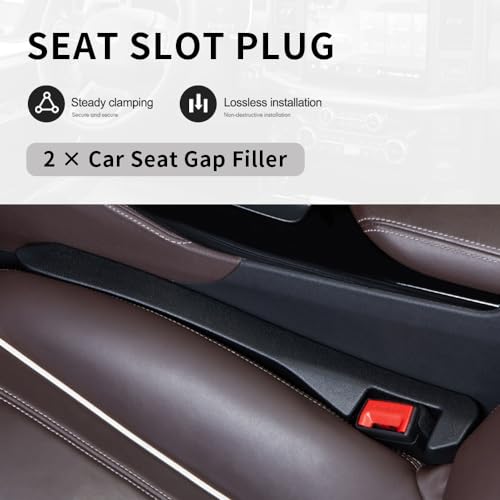 2PCS Car Seat Gap Filler J9617