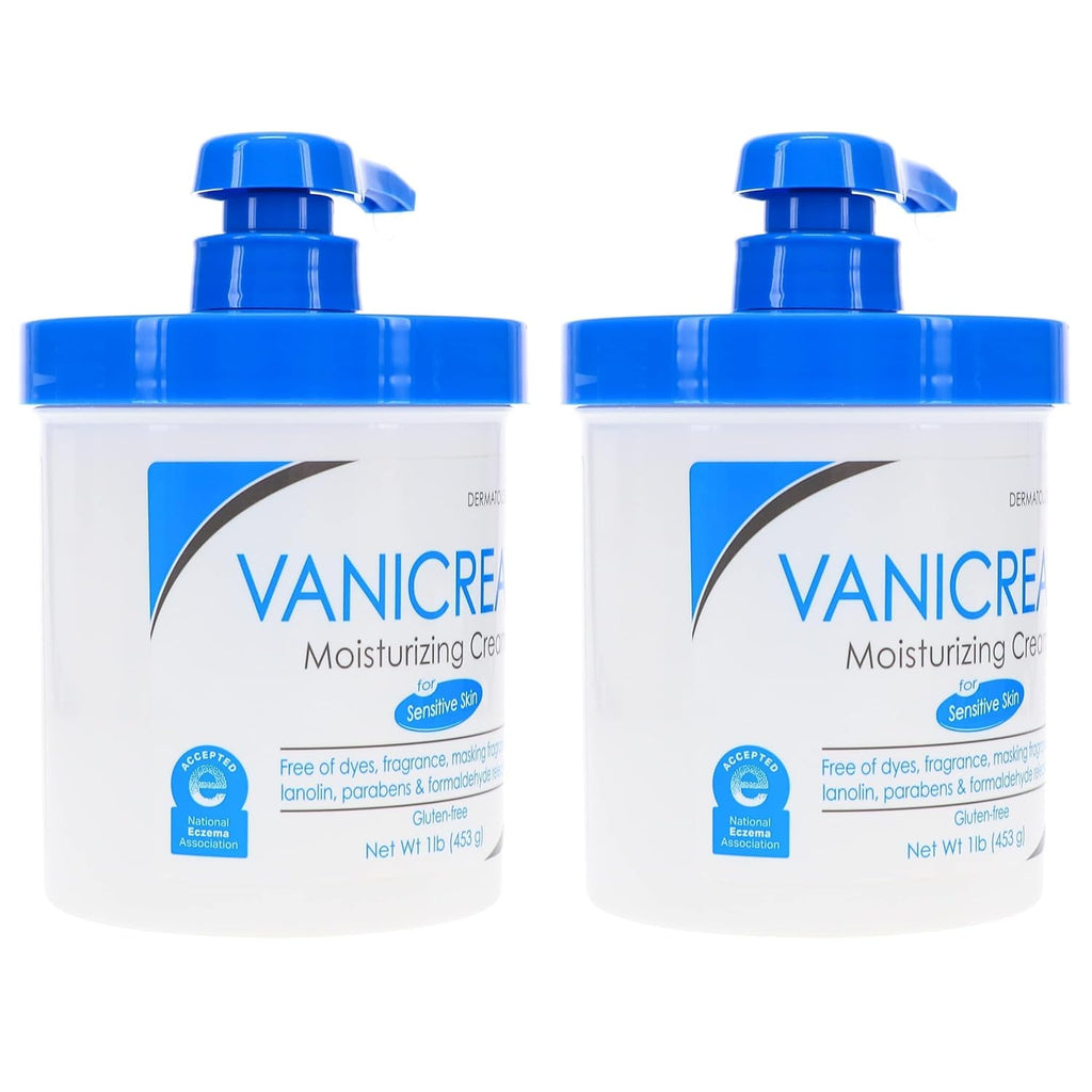16 oz Pack of 2 Skin Cream with Pump Dispenser O8636