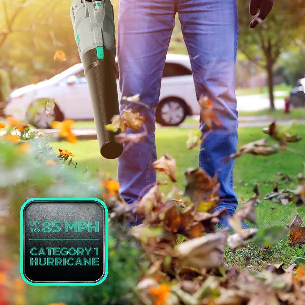 20V Cordless Leaf Blower with 4.0Ah Battery & Charger M2306