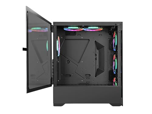 Gaming PC ATX Case with 6 x 120mm ARGB Fans and USB3.0 B112751