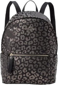 Black Nylon Backpack O378