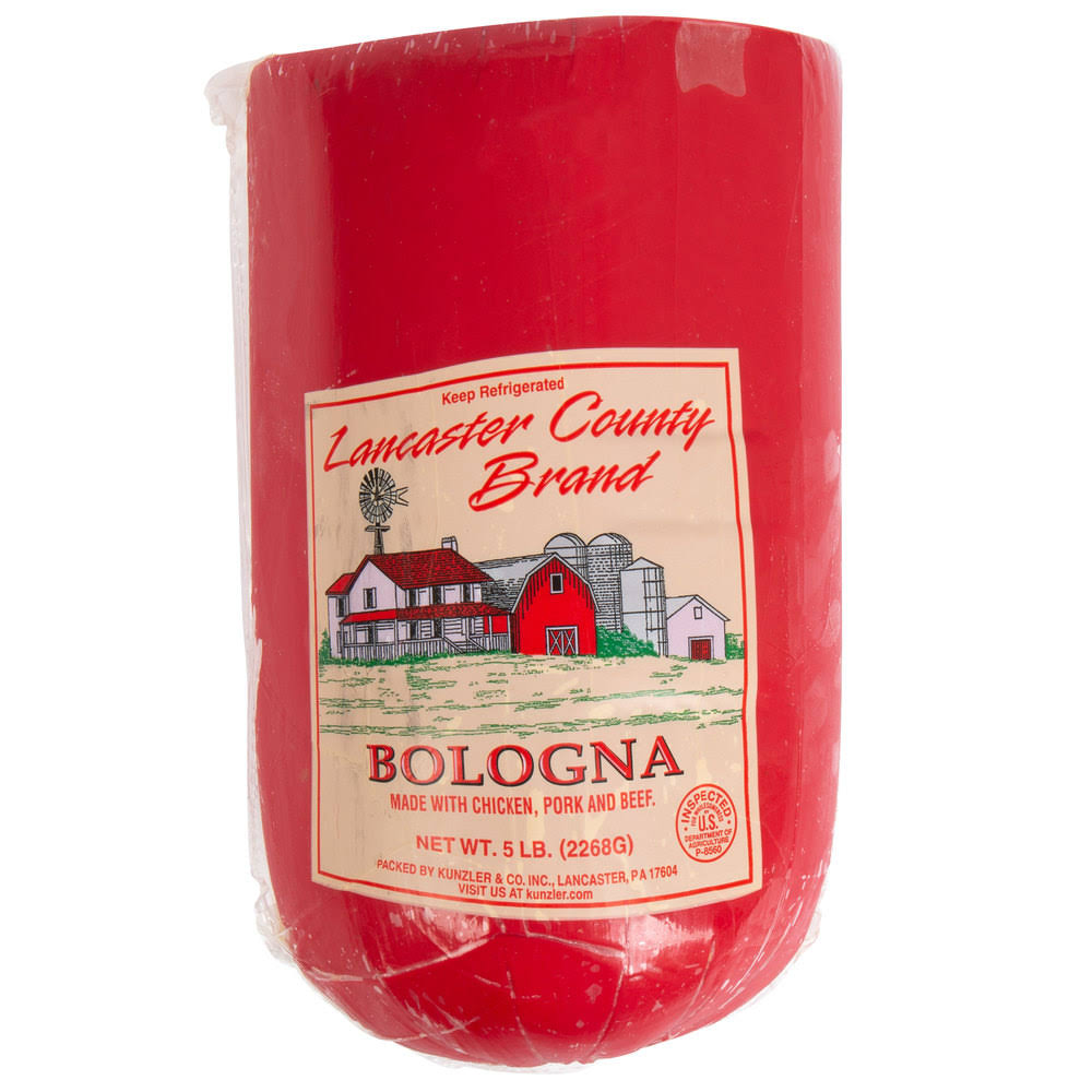 5 lb. Deli Bologna - 2/Case U7595