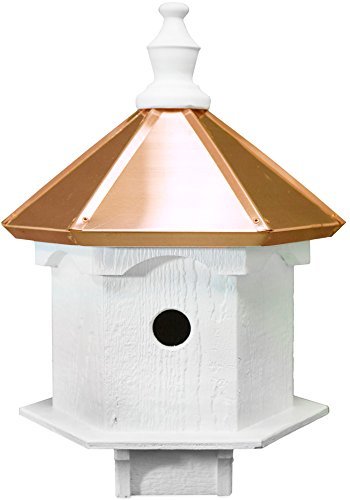 Double Bluebird Birdhouse with Copper Roof Z3639