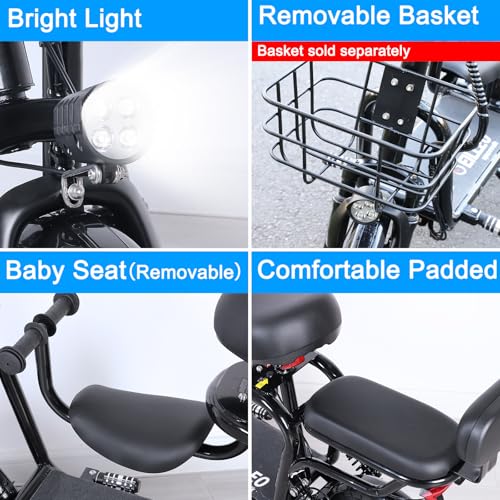 Electric Scooter with Adjustable Seat O44110