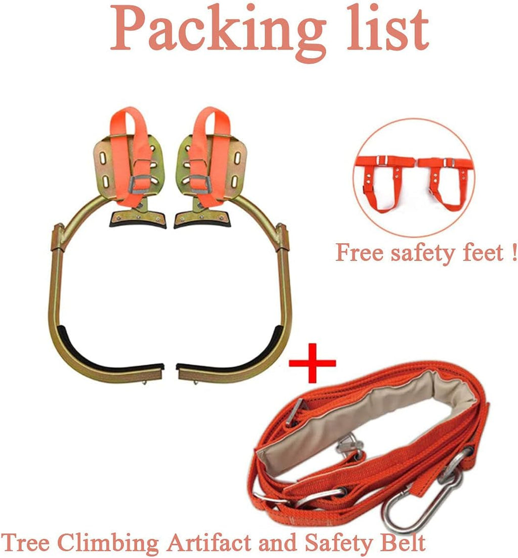 Adjustable 304 Stainless Steel Tree Climbing Spikes J7768