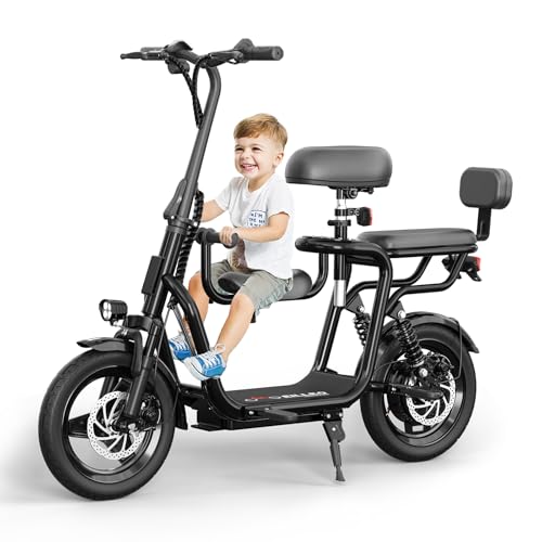 Electric Scooter with Adjustable Seat O44110