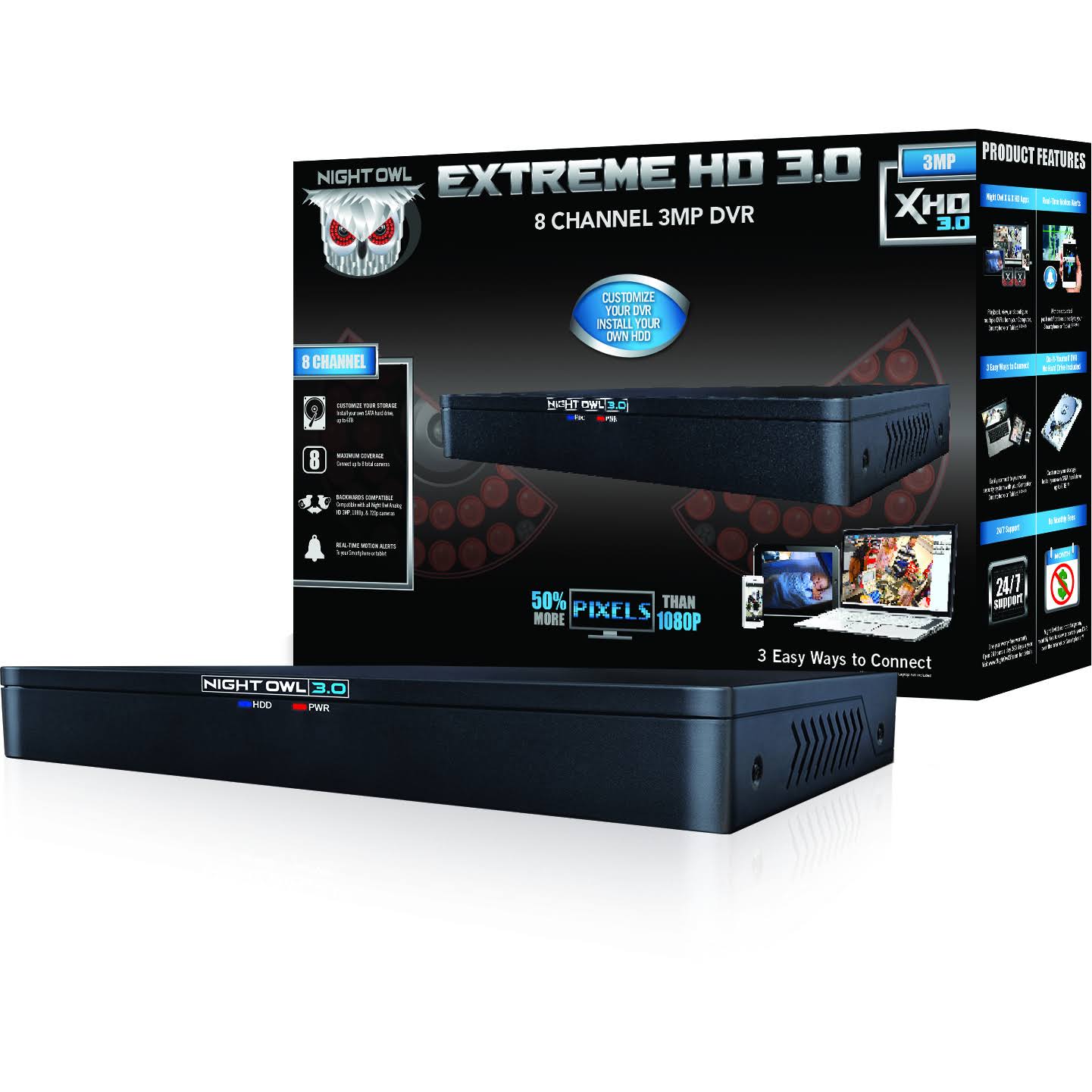 8 Channel 3MP DVR P207883
