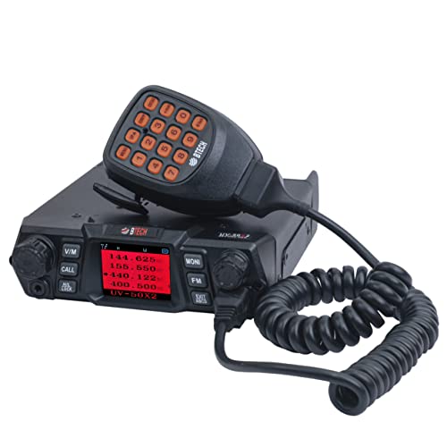 50 Watt Dual Band VHF UHF Mobile Radio Q644