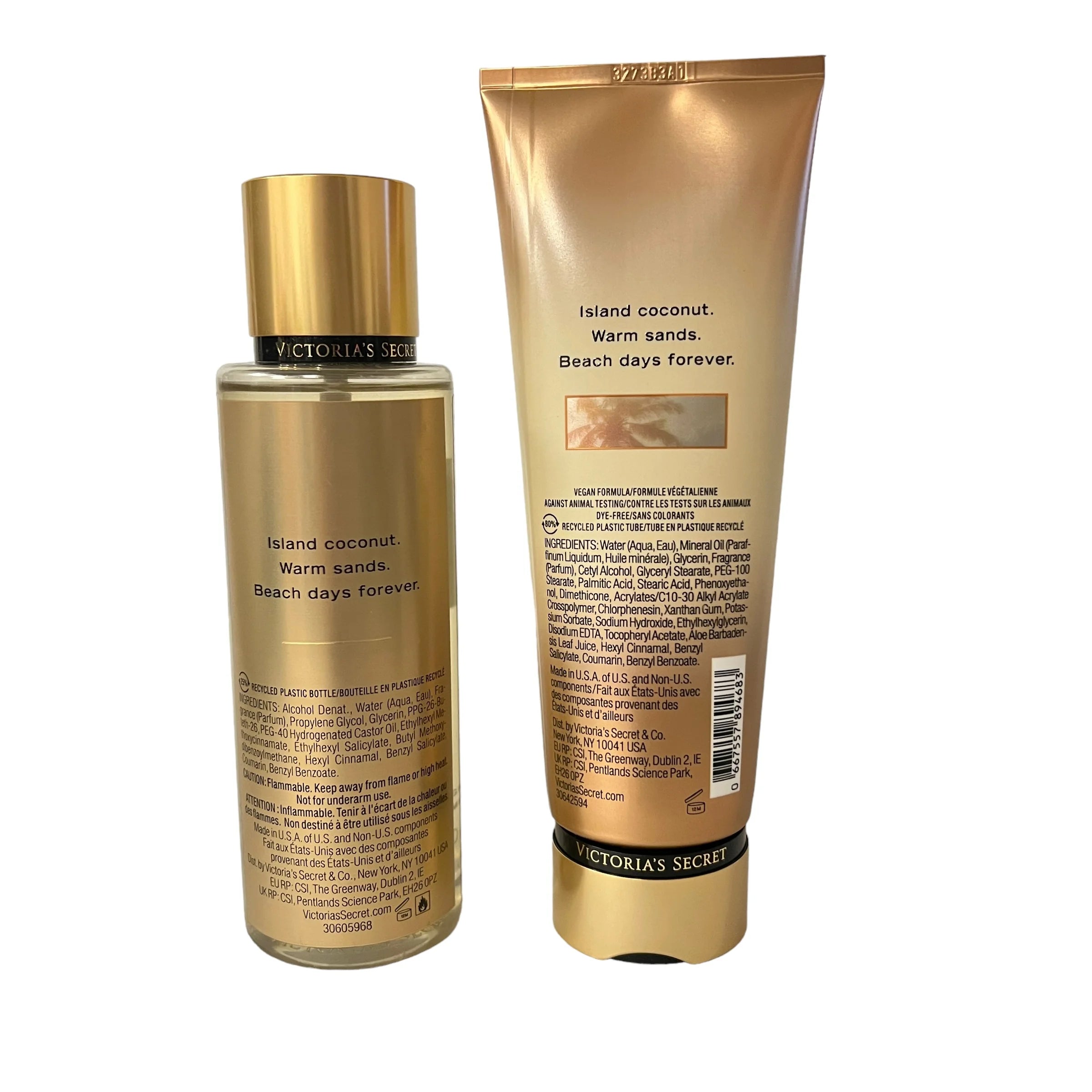 Coconut Passion Fragrance Body Mist & Lotion Set E1717