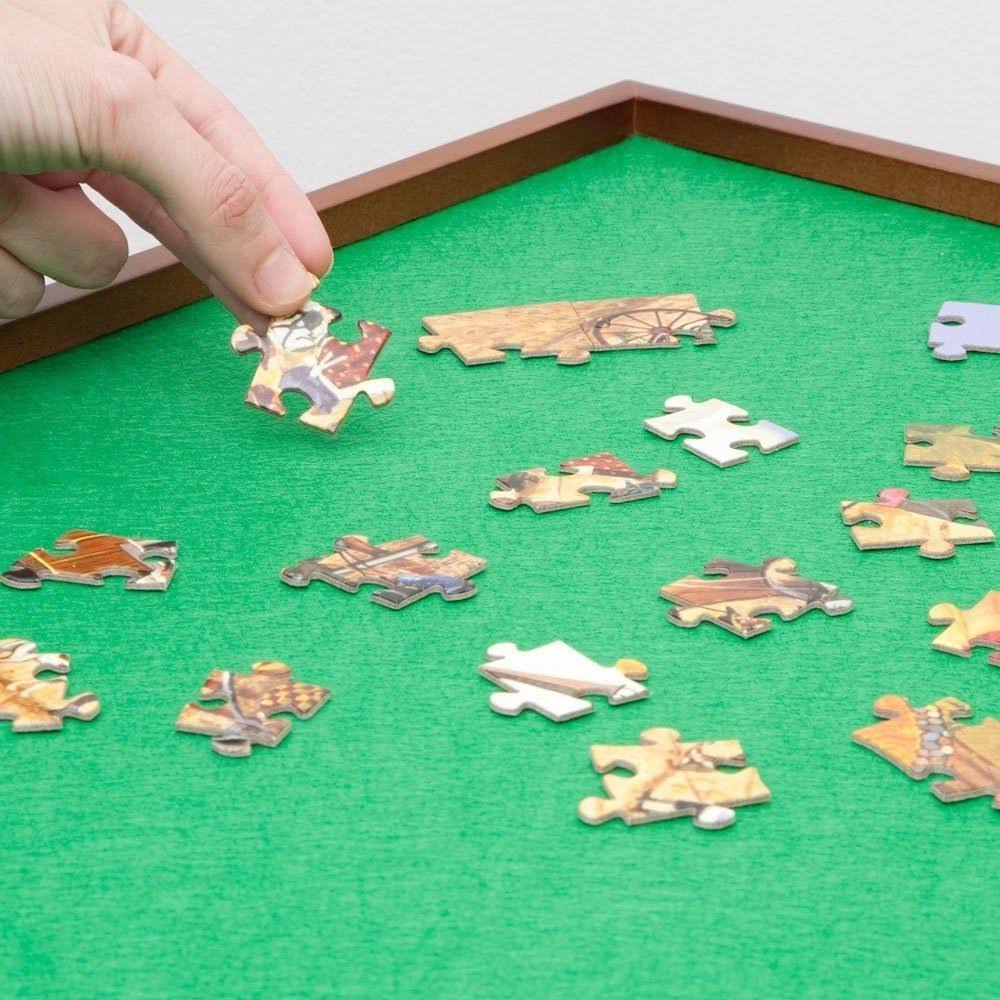 Square Jigsaw Puzzle Spinner Puzzle Accessories Fits 1500 PC Puzzles R68395